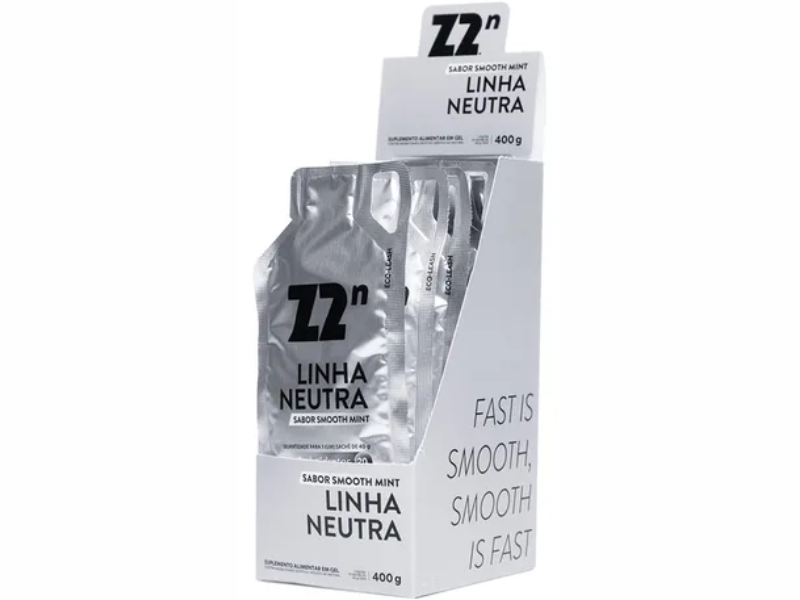 ENERGY GEL Z2N SMOOTH MINT CAIXA C/10 SACHES 40G - Z2