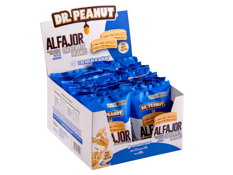 ALFAJOR 12UN 55G - DR. PEANUT