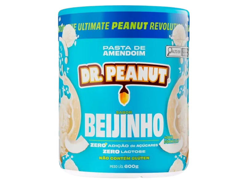 PASTA DE AMENDOIM 600G - DR. PEANUT