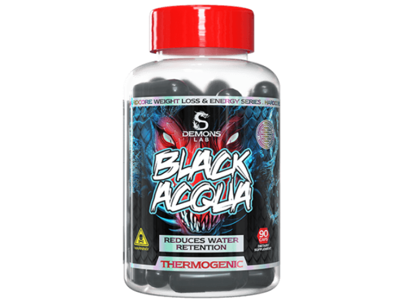 BLACK ACQUA (TERMOGENICO) 90CAPS - DEMONS LAB