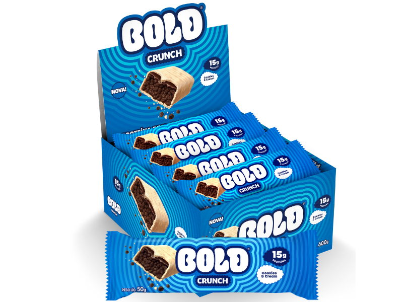 BOLD CRUNCH 12UN 50G