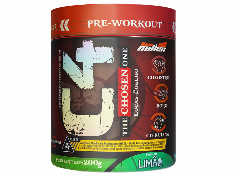 PRE TREINO C4 THE CHOSEN 200G - NEW MILLEN