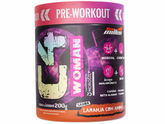 PRE TREINO C4 WOMAN 200G - NEW MILLEN