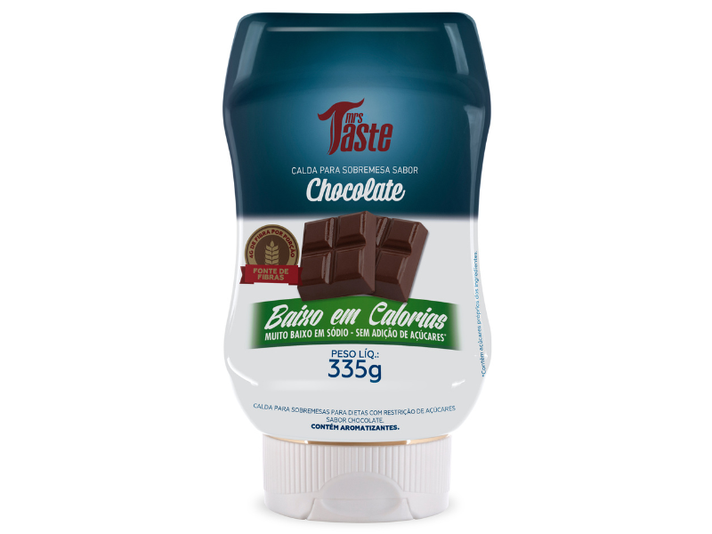 CALDA PARA SOBREMESA CHOCOLATE 355G - MRS TASTE