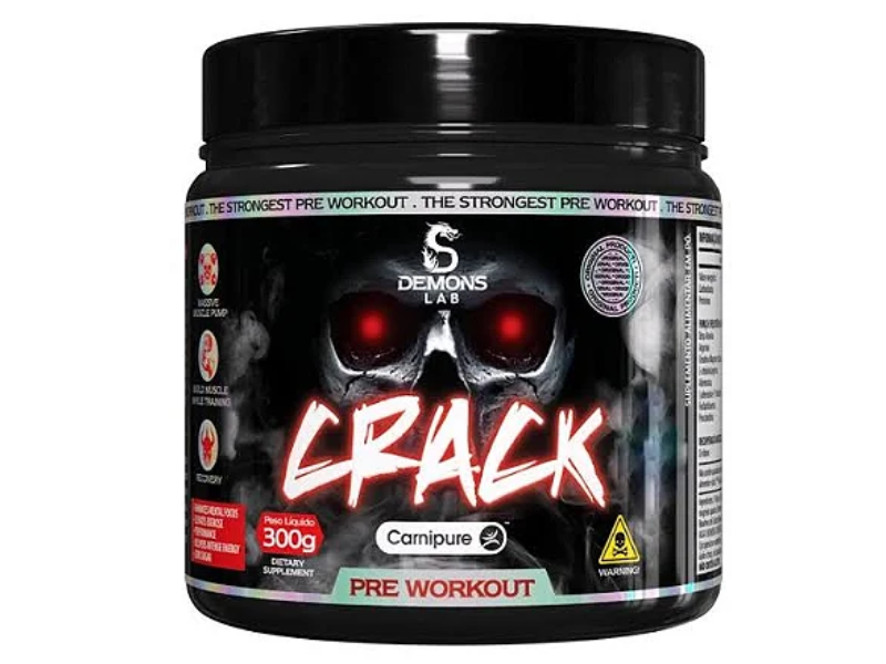 PRÉ - TREINO CRACK 300G - DEMONS LAB