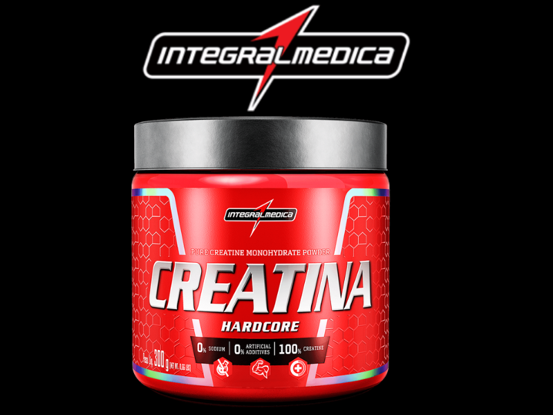 CREATINA HARDCORE 300G - INTEGRALMEDICA