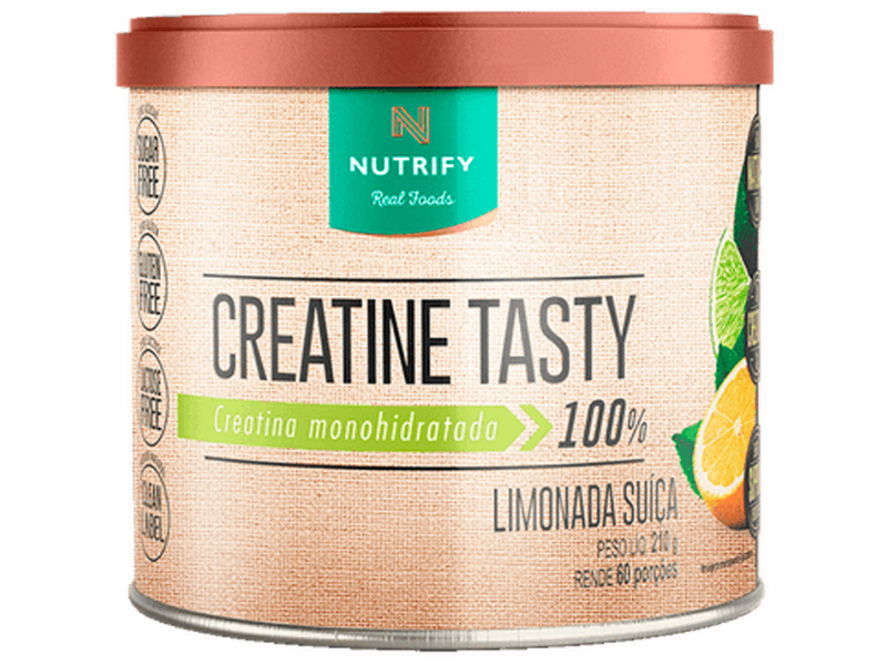 CREATINA TASTY 210G - NUTRIFY