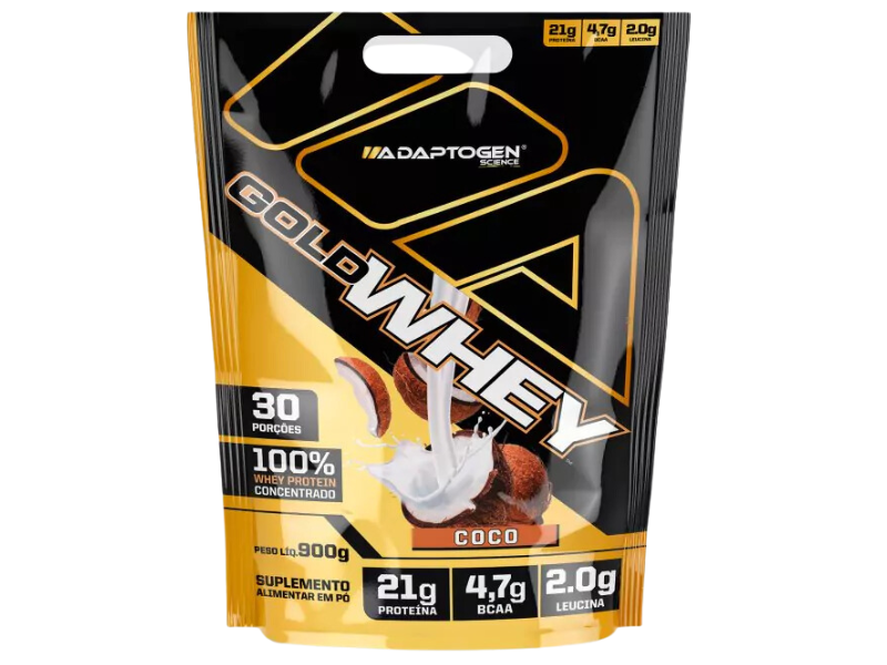 WHEY 100% GOLD 900G - ADAPTOGEN