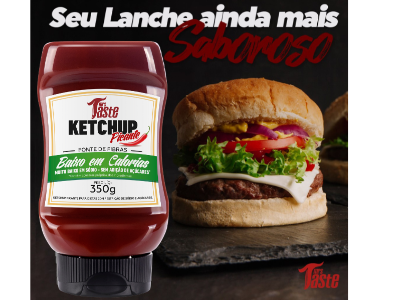 KETCHUP PICANTE 350G - MRS TASTE