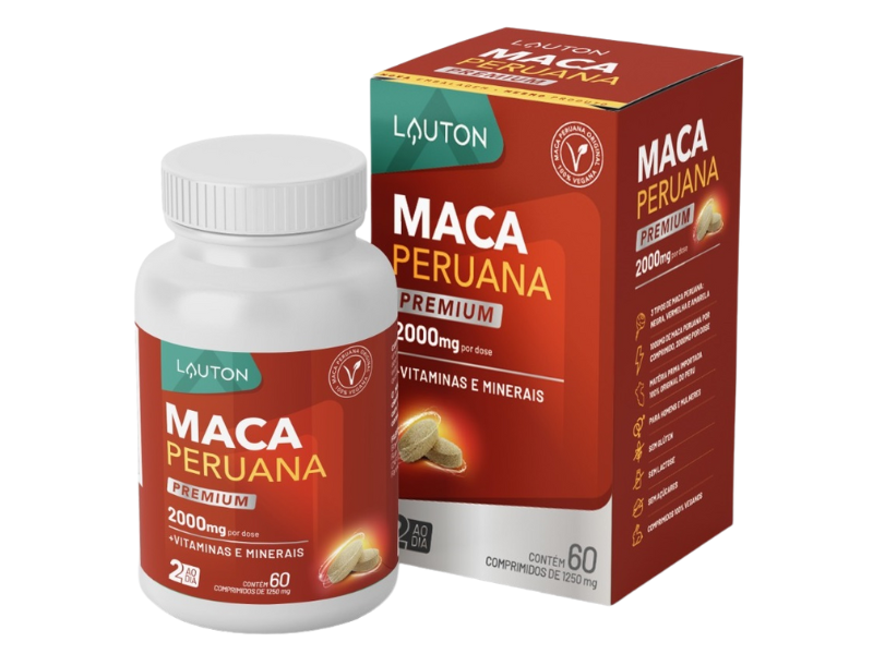 MACA PERUANA PREMIUM 2000MG 60CAPS - LAUTON