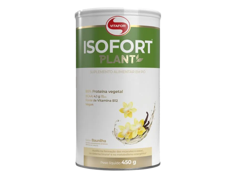 PROTEINA VEGANA ISOFORT PLANT 450G - VITAFOR