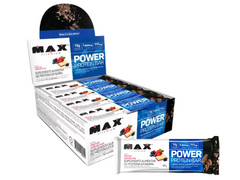 POWER PROTEIN BAR DARK 12UN 41G - MAX TITANIUM