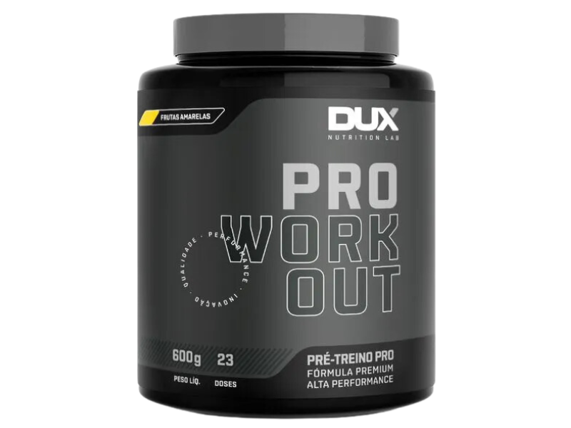 PRO WORKOUT 33 DOSES 600G - DUX NUTRITION