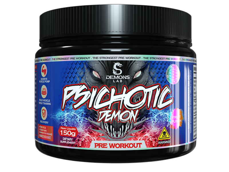 PRÉ - TREINO PSICHOTIC DEMON 150G - DEMONS LAB