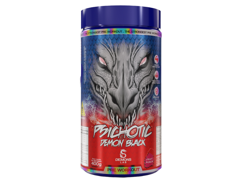 PRÉ - TREINO PSICHOTIC DEMON BLACK 400G - DEMONS LAB