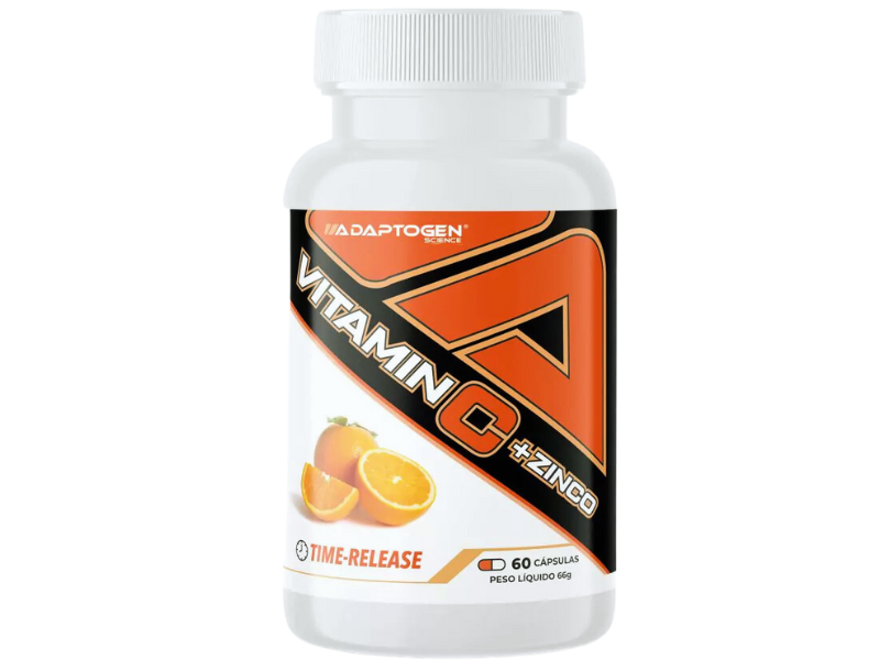 VITAMINA C + ZINCO 60CAPS - ADAPTOGEN