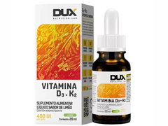 VITAMINA D3 + K2 20ML - DUX NUTRITION