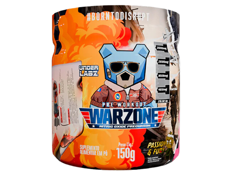 PRÉ - TREINO WARZONE 150G - UNDER LABZ