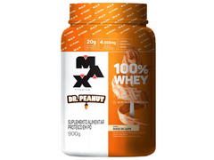 WHEY 100% DR. PEANUT 900G POTE - MAX TITANIUM