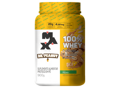 WHEY 100% DR. PEANUT 900G POTE - MAX TITANIUM