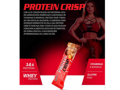 PROTEIN CRISP BAR 12UN 45G - INTEGRALMEDICA - Sua Saúde Distribuidora