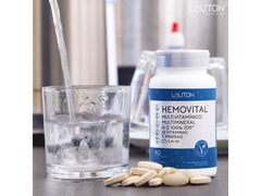 HEMOVITAL MULTIVITAMINICO MULTIMINERAL 60CAPS - LAUTON - Sua Saúde Distribuidora