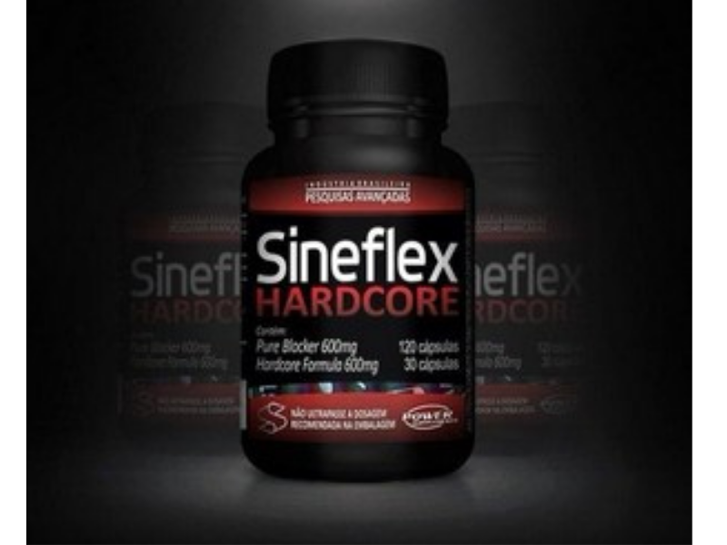 SINEFLEX HARDCORE - POWER SUPPLEMENTS - Sua Saúde Distribuidora