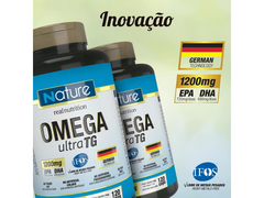 OMEGA ULTRA TG 1200 MG 120 CAPS - NATURE - Sua Saúde Distribuidora