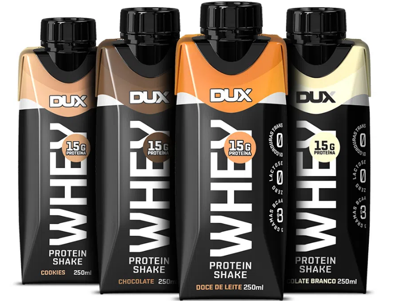 WHEY PROTEIN SHAKE 250 ML - DUX - Sua Saúde Distribuidora