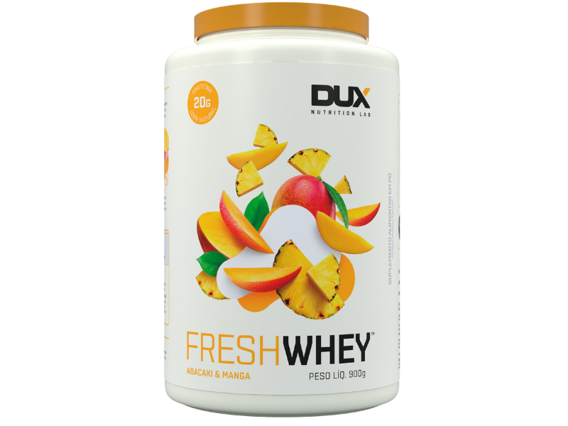 FRESH WHEY 900G - DUX NUTRITION - Sua Saúde Distribuidora