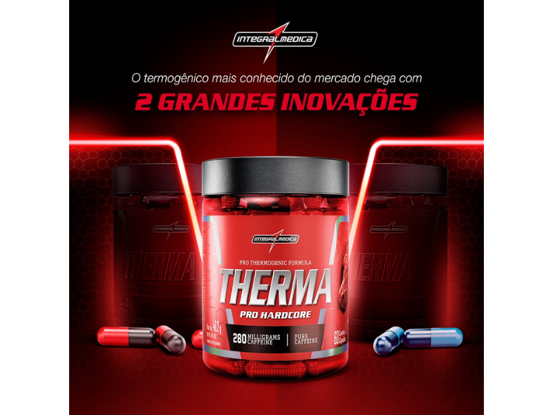 THERMA PRO HARDCORE 60CAPS - INTEGRALMEDICA - Sua Saúde Distribuidora