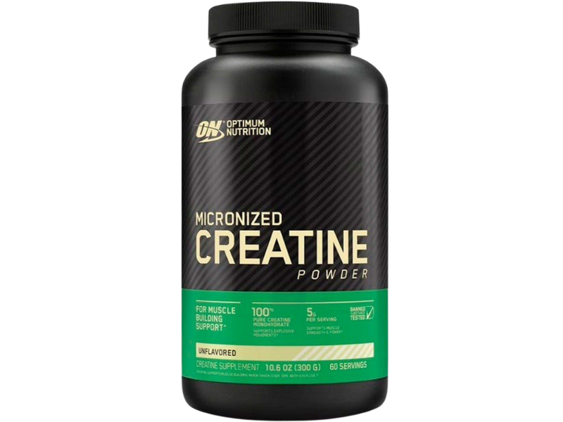 CREATINE POWDER 300G - OPTIMUM NUTRITION - Sua Saúde Distribuidora