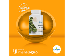 SPIRULINA 120CAPS 500MG - NATTUBRAS - Sua Saúde Distribuidora