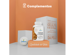 COLÁGENO COM VIT C 100CAPS 500MG - NATTUBRAS - Sua Saúde Distribuidora