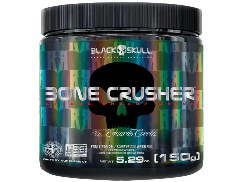 BONE CRUSHER 150G - BLACK SKULL - Sua Saúde Distribuidora