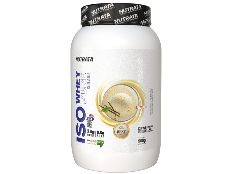 ISO WHEY 900G - NUTRATA - Sua Saúde Distribuidora