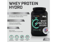 WHEY PROTEIN HYDRO 900G - DUX NUTRITION - Sua Saúde Distribuidora