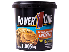 PASTA DE AMENDOIM INTEGRAL 1KG - POWER1ONE - Sua Saúde Distribuidora