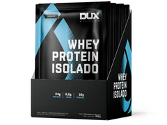 WHEY PROTEIN ISOLADO 10X30G SACHE - DUX - Sua Saúde Distribuidora