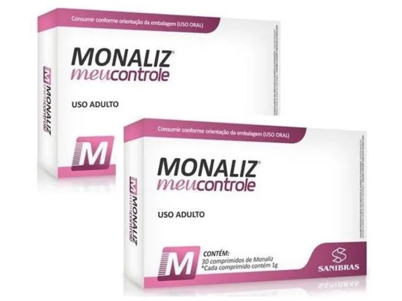 MONALIZ-MEUCONTROLE 650MG 30CAPS - POWER SUPPLEMENTS