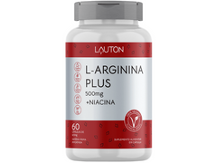 L-ARGININA PLUS 500MG 60CAPS -LAUTON - Sua Saúde Distribuidora