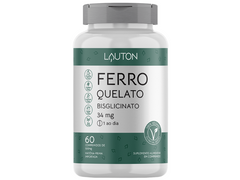 FERRO QUELATO 35MG 60CAPS - LAUTON - Sua Saúde Distribuidora