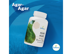 AGAR AGAR 60CAPS 500MG - NATTUBRAS - Sua Saúde Distribuidora