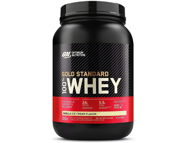 WHEY 100% GOLD 907G - OPTIMUN NUTRITION - Sua Saúde Distribuidora