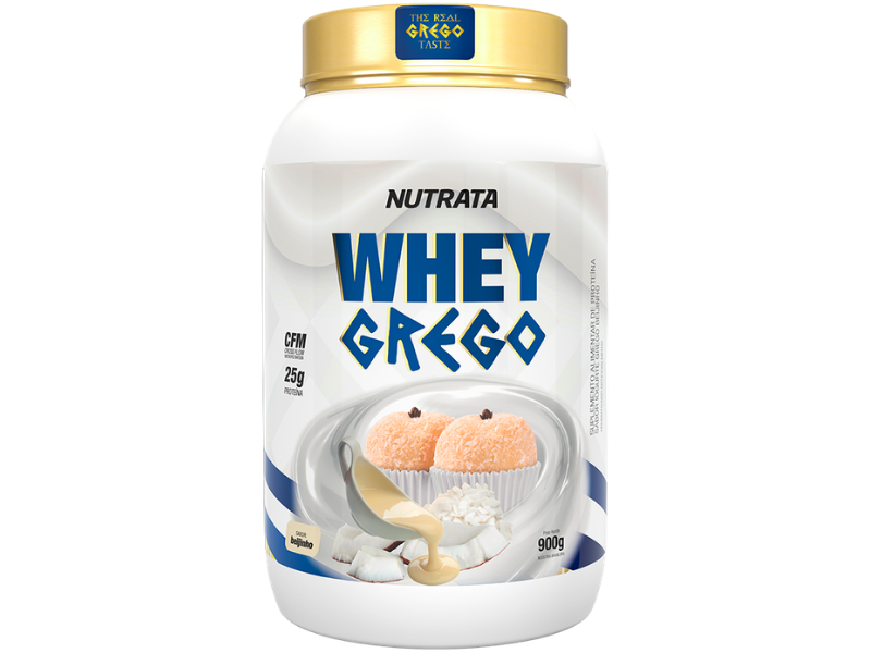 WHEY GREGO 900G - NUTRATA - Sua Saúde Distribuidora