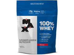 WHEY 100% 900G REFIL - MAX TITANIUM - Sua Saúde Distribuidora