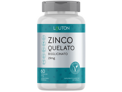 ZINCO QUELATO 29MG 60CAPS - LAUTON - Sua Saúde Distribuidora