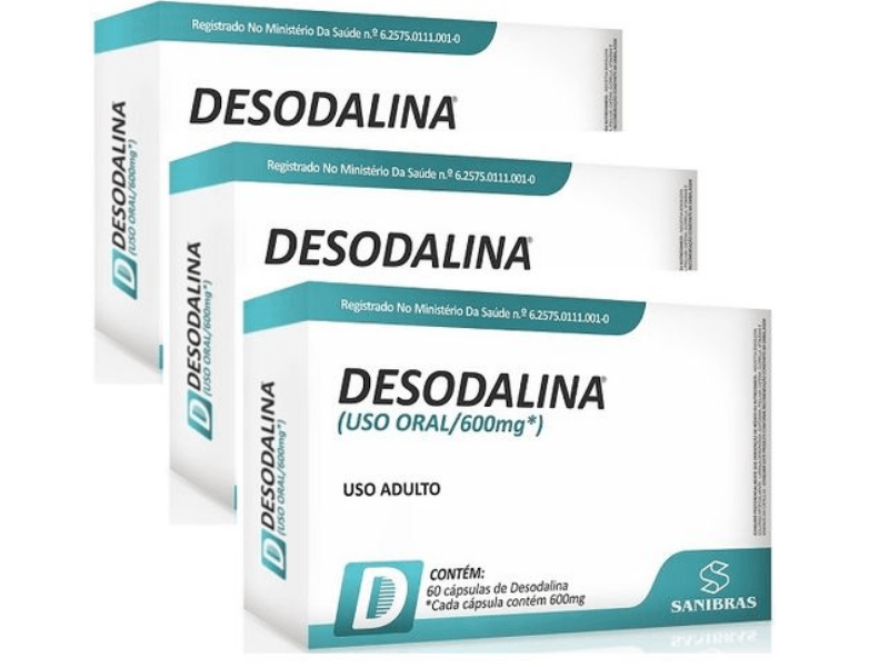 DESODALINA 60CAPS 600MG - POWER SUPPLEMENTS - Sua Saúde Distribuidora