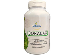 BORALAX 120CAPS 500MG - NATTUBRAS - Sua Saúde Distribuidora