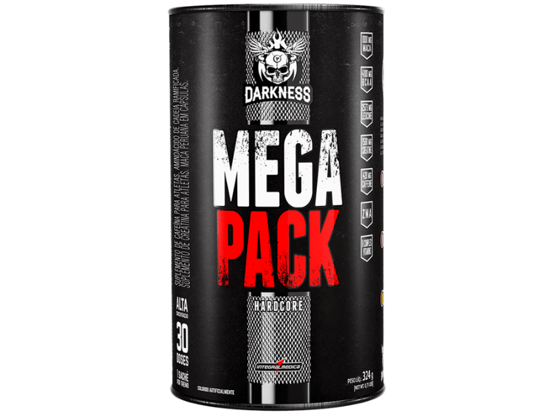 MEGA PACK HARDCORE 30 PACKS- DARKNESS - Sua Saúde Distribuidora